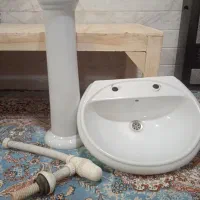 روشویی سنگی و تخت سنتی|تخت و سرویس خواب|قم, باسکول|دیوار