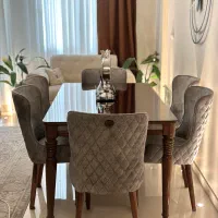 ۶ نفره مناسب جهیزیه عروس|میز و صندلی غذاخوری|تهران, مدائن|دیوار