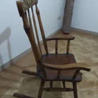 صندلی چوبی راک