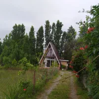 اجاره روزانه کلبه سوئیسی نوساز با ویوی بی نظیر