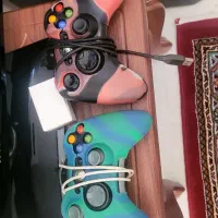 Xbox360 با لنز نو دو دسته|کنسول، بازی ویدئویی و آنلاین|تبریز, |دیوار