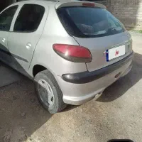 پژو 206نقره ای مدل 81 فقط معاوضه با پرشیا سمند پژو|خودرو سواری و وانت|ممقان, |دیوار