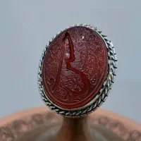 انگشتر خطی (عقیق )