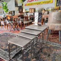 ست چهار تیکه جلو مبلی ام دی اف پایه فلزی|مبلمان خانگی و میز عسلی|شیراز, وزیرآباد|دیوار