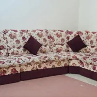 مبل 7نفره ال با میز تلویزیون