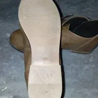 یک جفت کفش چرم شماره ۳۶ قهوهای رنگ نیم پوت|کیف، کفش، کمربند|زابل, |دیوار