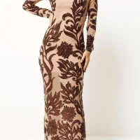 لباس  جشن ، لباس مجلسی زنانه نو بدون استفاده برند