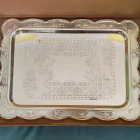 سینی نقرهای آبکاری شده silbia home collection