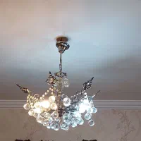 لوستر برنزی ۶ شاخه