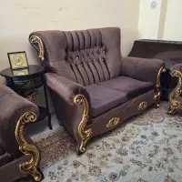 مبلمان راحتی هفت نفره|مبلمان خانگی و میز عسلی|مشهد, آیت الله کاشانی|دیوار