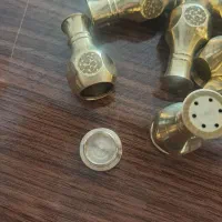 نمک پاش برنجی|صنایع دستی و سایر لوازم تزئینی|کشکوئیه, |دیوار