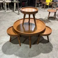 جلو مبلی سم آهویی ساده میز عسلی سورن میزعسلی|مبلمان خانگی و میز عسلی|خرم‌آباد, |دیوار