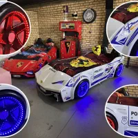 تخت خواب ماشینی آراچوب قسطی بخر بچه تو شاد کن