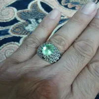 لنگشتر زبرچد اصل افغان|زیورآلات و اکسسوری|شیروان (خراسان), |دیوار