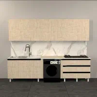 کابینت تحویل فوری پروژه‌ای اگهی جدید کد 13890|مصالح و تجهیزات ساختمان|شیراز, محراب|دیوار