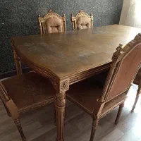 فروش میزناهارخوری بیست ساله (چوب با کیفیت)|میز و صندلی غذاخوری|کرج, باغستان|دیوار