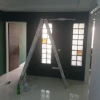 نقاش ساختمان .کناف .درب پنجره