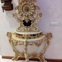 ساعت چوبی رومیزی