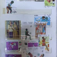 آلبوم تمبر قدیمی کلکسیونی|کلکسیون سکه، تمبر، اسکناس|اهواز, مجاهد|دیوار