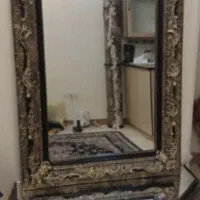 ویترین طلایی و کنسول آینه|بوفه، ویترین، کنسول|تهران, خانیآباد|دیوار