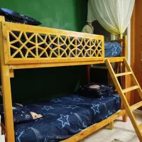 تخت دو طبقه تمام چوب|تخت و سرویس خواب|مشهد, فرهنگیان (شهرک غرب)|دیوار