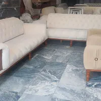 مبل راحتی ۸ نفره مدل ماهور تولید انواع سرویس چوبی|مبلمان خانگی و میز عسلی|ملایر, |دیوار