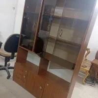 کتابخانه چوبی|کتابخانه، شلف، قفسههای دیواری|قم, زاد|دیوار