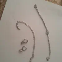 دوعدد دسبند دخترانه وگوشواره