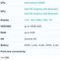 لپتاب  DELL chromebook 11 3180|رایانه همراه|تهران, آرژانتین|دیوار