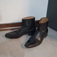 نیم بوت مردانه چرم
