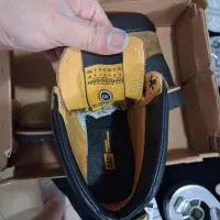 کفش بوت کاترپیلار چرم نو|کیف، کفش، کمربند|فولادشهر, مسکن مهر فولادشهر|دیوار