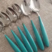 سرویس قاشق چنگال با کفگیر ملاقه|ظروف سرو و پذیرایی|شیروان (خراسان), |دیوار