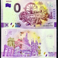 اسکناس صفریورو برشیا ایتالیا|کلکسیون سکه، تمبر، اسکناس|رشت, گلسار|دیوار