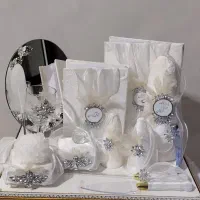 ست بله برون و اینه شمعدان بله برون