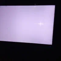 مانیتور صفحه سوخته بورد سالم قاب سالم