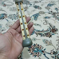 سلام دوزله استخوان از جنس بال کرکس|سازهای سنتی|دالاهو, |دیوار