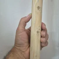 چوب پرده مکرومه و جا حوله ای