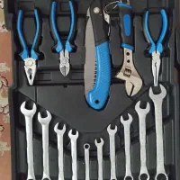جعبه ابزار چمدونی ۱۷۰پارچه تندیس|ابزارآلات|بندر انزلی, نامجو|دیوار