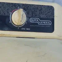 ماشین لباس شوی دوقلومارک سوپر جنرال|ماشین لباسشویی و خشک‌کن لباس|قنوات, |دیوار