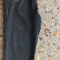 شلوار لی نیم بک