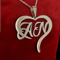 پلاک طلا قلب ماهسین|جواهرات|اسلام‌شهر, باغ فیض|دیوار