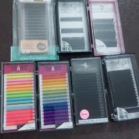 وسایل اکستنشن مژه به همراه کیف