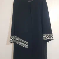 مانتو مشکی مجلسی