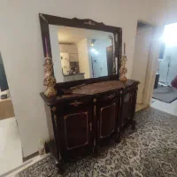 اینه کنسول چوبی