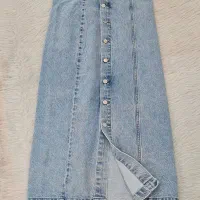 دامن جین گرم بالا جنس عالی