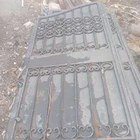 سلام درب حیاطی سلام سنگین با چهارچوب