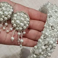 ست تل و گوشوار مرواریدی
