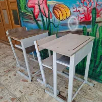 میز و صندلی mdf دبستان|صندلی و نیمکت|لنجان, |دیوار