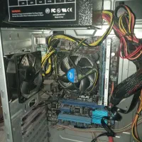 باندل ddr3 مادربورد و رم و پردازنده و پاور و کیس|رایانه رومیزی|کرج, شاهین‌ویلا|دیوار