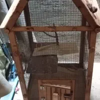 قفس پرنده چوبی